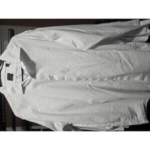 5 Pack Van Heusen White Stain Shield Dress Shirt Big Fit Stretch Size 18